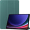 iMoshion Tablet Hoes Geschikt voor Samsung Galaxy Tab S9 Plus - iMoshion Trifold Bookcase - Donkergroen