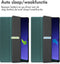 iMoshion Tablet Hoes Geschikt voor Samsung Galaxy Tab S9 Plus - iMoshion Trifold Bookcase - Donkergroen