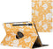 iMoshion Tablet Hoes Geschikt voor Samsung Galaxy Tab S9 Ultra - iMoshion 360° Draaibare Design Bookcase 2.0 - Geel /Yellow Flowers
