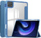 imoshion Tablet Hoes - Geschikt voor Xiaomi Pad 6, Xiaomi Pad 6 Pro - Trifold Hardcase Bookcase transparante rand - Blauw