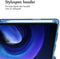 imoshion Tablet Hoes - Geschikt voor Xiaomi Pad 6, Xiaomi Pad 6 Pro - Trifold Hardcase Bookcase transparante rand - Blauw