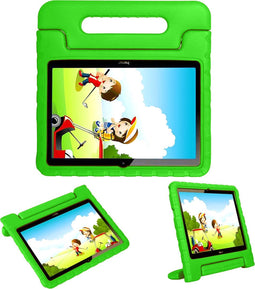 iMoshion Tablet Hoes Kinderen Geschikt voor Huawei MediaPad T3 10 inch - iMoshion Kidsproof Backcover met handvat - Groen