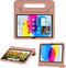imoshion Tablet Hoes Kinderen Geschikt voor iPad 10 (2022) 10.9 inch 10e generatie - imoshion Kidsproof Backcover met handvat - Roze /Dusty Pink