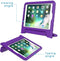 iMoshion Tablet Hoes Kinderen Geschikt voor iPad 6 (2018) 9.7 inch / iPad 5 (2017) 9.7 inch - iMoshion Kidsproof Backcover met handvat - Paars
