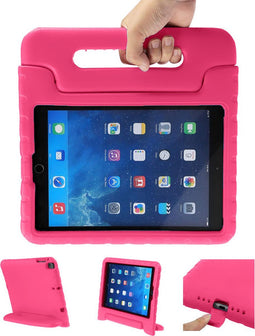 imoshion Tablet Hoes Kinderen - Geschikt voor iPad 6e generatie (2018) 9.7 inch / 5e generatie (2017) 9.7 inch - Kidsproof Backcover met handvat - Roze