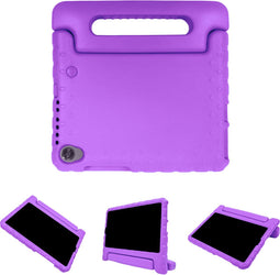 iMoshion Tablet Hoes Kinderen Geschikt voor Lenovo Tab M8 FHD / Tab M8 - iMoshion Kidsproof Backcover met handvat - Paars