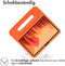 imoshion Tablet Hoes Kinderen - Geschikt voor Samsung Galaxy Tab A7 - Kidsproof Backcover met handvat - Oranje