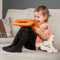 iMoshion Tablet Hoes Kinderen Geschikt voor Samsung Galaxy Tab S6 Lite (2022) / Tab S6 Lite - iMoshion Kidsproof Backcover met handvat - Oranje