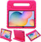imoshion Tablet Hoes Kinderen - Geschikt voor Samsung Galaxy Tab S6 Lite (2024) / Galaxy Tab S6 Lite (2022) / Galaxy Tab S6 Lite - Kidsproof Backcover met handvat - Roze