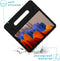 imoshion Tablet Hoes Kinderen - Geschikt voor Samsung Galaxy Tab S8 Plus / Galaxy Tab S7 Plus / Galaxy Tab S7 FE - Kidsproof Backcover met handvat - Zwart