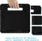 imoshion Tablet Hoes Kinderen - Geschikt voor Samsung Galaxy Tab S8 Plus / Galaxy Tab S7 Plus / Galaxy Tab S7 FE - Kidsproof Backcover met handvat - Zwart