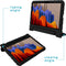 imoshion Tablet Hoes Kinderen - Geschikt voor Samsung Galaxy Tab S8 Plus / Galaxy Tab S7 Plus / Galaxy Tab S7 FE - Kidsproof Backcover met handvat - Zwart
