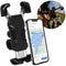 imoshion Telefoonhouder Fiets - Robuuste Telefoonhouder Fiets, Scooter en Motor - 360 Graden Rotatie - GSM Houder - Fiets Accessoires - Zwart