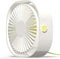 iMoshion USB Tafelventilator - USB Ventilator - Mini Ventilator - Compact - 3 Windstanden - Wit