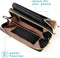 iMoshion Vegan Lederen Telefoontasje Crossbody - Zwart