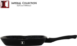 Imperial Collection IM-GRL28-FM: 28 cm Marmeren Grillpan