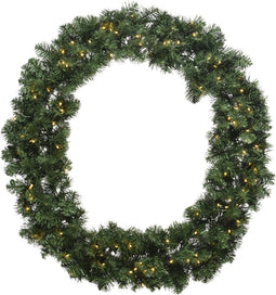 Imperial Kerstkrans met verlichting 50cm