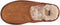 Apollo Dames Sloffen - Pantoffels - Suède - Bruin - Maat 41/42