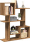 vidaXL - Kamerscherm - / - boekenkast - 92x29x112 - cm - hout - artisanaal - eiken