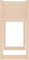 vidaXL - Plantenbak - 78x40x81 - cm - massief - grenenhout