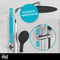 EISL GRANDE VITA - Hoofddouche set - Thermostatische mengkraan - Chroom-zwart