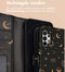 iMoshion Hoesje Geschikt voor Samsung Galaxy A32 (5G) Hoesje Met Pasjeshouder - iMoshion Design Bookcase smartphone - Zwart / Sky Black