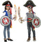VIVING COSTUMES / JUINSA - Piratenkostuum met accessoires voor kinderen - 110/116 (5-6 jaar)