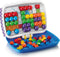 Quercetti Fantacolor Junior Maxi - Mozaïekbord met pinnen en uitveegbaar tekenbord - Multicolor