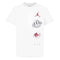 T-Shirt met Korte Mouwen voor kinderen Nike JDB AIR GLOBE JORDAN SS TEE 95D121 001 Wit Maat 12 Jaar
