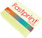 Kopieerpapier Fastprint A4 80gr citroengeel 500vel