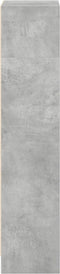vidaXL - Boekenkast - 40x24x109 - cm - bewerkt - hout - betongrijs