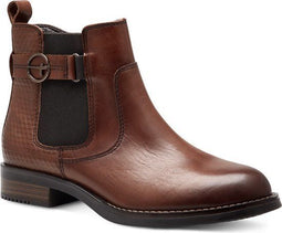 Tamaris Comfort Essentials - Chelsea Dameslaarzen - Maat 42 - Bruin/Cognac