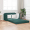 vidaXL - Vloerlits - 2-in-1 - Donkergroen - 124x204x61 - cm - Velvet