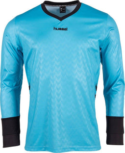 hummel Hannover Keeper Sportshirt - Unisex - Sneldrogend materiaal - Lichtblauw - zwart