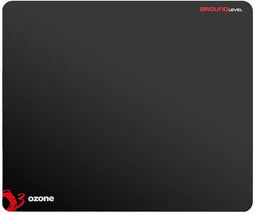 Ozone Ground Level L - Muismat - Zacht textiel - Rubber - 400 x 320 x 3 mm - Zwart