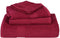 vidaXL - Saunahanddoeken - 4 - st - 80x200 - cm - 360g/m² - 100% - katoen - bordeauxrood