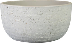 Ter Steege Bloempot-Plantenschaal Grijs D 28 cm H 13 cm
