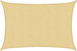 vidaXL - Zonnezeil - 6x4 - m - 100% - polyester - oxford - zandkleurig