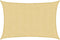 vidaXL - Zonnezeil - 6x4 - m - 100% - polyester - oxford - zandkleurig