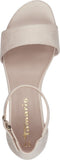 Tamaris Sandalen - Klittenbandsluiting - F-Leest smal - Beige (maat 40)