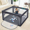 Coast Babybox - Speelbox met 50 Speelballen - Ademend Gaas - Donkergrijs