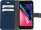 Mobiparts hoesje geschikt voor Apple iPhone 7/8/SE(2020/2022) - Wallet/Boekhoesje - Eco Leer - Magneet Sluiting - Opberg vakken - Blauw