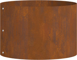 vidaXL - Corten - Stalen - Plantenbak - Corten - staal - Corten - Staal - Middelgroot