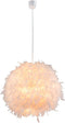 Globo Katunga - hanglamp - Ø 45 cm - E27 - wit - 15057