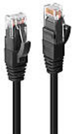 LINDY 45435 RJ45 Netwerkkabel, patchkabel CAT 6 U/UTP 5.00 m Zwart Snagless 1 stuk(s)