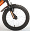 Volare Sportivo Kinderfiets - Jongens - 16 inch - Neon Oranje Zwart - 95% afgemonteerd