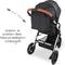 Hauck Uptown - Buggy - Geschikt voor stad en bos - Max. 22 kg - Zwart