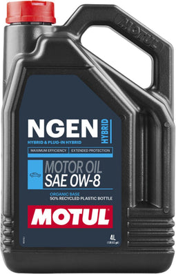 Motul 0W8 Ngen Hybrid 4L Motorolie