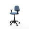 Piqueras y Crespo B1D01RN - Bureaustoel - Hoogteverstelbaar met armleuning - Hemelsblauw