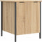 vidaXL - Opbergbankje - 40x42,5x50 - cm - bewerkt - hout - sonoma - eikenkleurig